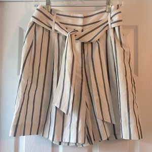Tyler Boe High-Waist Paper Bag Shorts Size 8